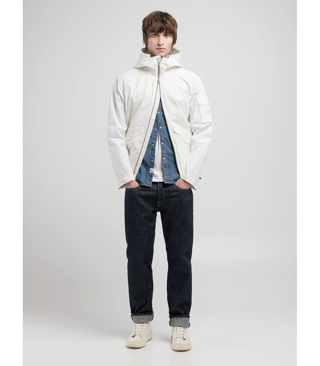 ストレートフィットDERYCK オーセンティック リジットデニム 詳細画像 ダークブルー 3